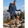 image:imageCOOFANDY Mens UPF 50 Hoodie Shirts Long Sleeve Rash Guard Sun Protection Fishing Shirts Lightweight Quick Dry HoodiesNavy Blue