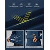 image:imageCOOFANDY Mens UPF 50 Hoodie Shirts Long Sleeve Rash Guard Sun Protection Fishing Shirts Lightweight Quick Dry HoodiesNavy Blue