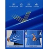 image:imageCOOFANDY Mens UPF 50 Hoodie Shirts Long Sleeve Rash Guard Sun Protection Fishing Shirts Lightweight Quick Dry HoodiesRoyal Blue
