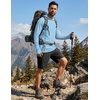 image:imageCOOFANDY Mens UPF 50 Hoodie Shirts Long Sleeve Rash Guard Sun Protection Fishing Shirts Lightweight Quick Dry HoodiesSky Blue