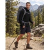 image:imageCOOFANDY Mens UPF 50 Sun Protection Hoodie with Mask Lightweight Long Sleeve SPF Fishing Shirts UV Hiking Running Rash GuardBlack