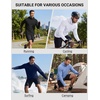 image:imageCOOFANDY Mens UPF 50 Sun Protection Hoodie with Mask Lightweight Long Sleeve SPF Fishing Shirts UV Hiking Running Rash GuardNavy Blue