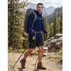 image:imageCOOFANDY Mens UPF 50 Sun Protection Hoodie with Mask Lightweight Long Sleeve SPF Fishing Shirts UV Hiking Running Rash GuardNavy Blue