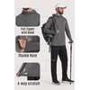 image:imageCOOFANDY Mens UPF 50 Sun Protection Lightweight Full Zip Hoodie Jacket Long Sleeve Fishing Hiking Performance ShirtDark Grey