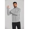 image:imageCOOFANDY Mens UPF 50 Sun Protection Lightweight Full Zip Hoodie Jacket Long Sleeve Fishing Hiking Performance ShirtLight Grey