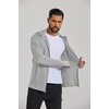 image:imageCOOFANDY Mens UPF 50 Sun Protection Lightweight Full Zip Hoodie Jacket Long Sleeve Fishing Hiking Performance ShirtLight Grey