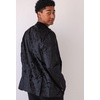image:imageCOOFANDY Mens Velvet Blazer Notched Lapel Velour Suit Jacket One Button Tuxedo Jackets for Wedding Prom Party DinnerBlack Floral