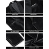 image:imageCOOFANDY Mens Velvet Tuxedo One Button Jacket Dinner Prom Wedding Blazer JacketBlack