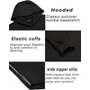image:imageCOOFANDY Mens Workout Sweatshirts Long Sleeve Muscle Fit Athletic Gym Hoodies Pullover1 Black