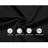 image:imageCOOFANDY Mens Workout Sweatshirts Long Sleeve Muscle Fit Athletic Gym Hoodies Pullover1 Black