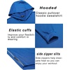 image:imageCOOFANDY Mens Workout Sweatshirts Long Sleeve Muscle Fit Athletic Gym Hoodies PulloverBlue 1