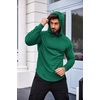 image:imageCOOFANDY Mens Workout Sweatshirts Long Sleeve Muscle Fit Athletic Gym Hoodies PulloverDeep Green