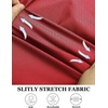 image:imageCOOFANDY Muscle Fit Dress Shirts for Men Banded Collar Casual Button Down ShirtsBright Red