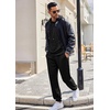 image:imageCOOFANDY Sweatsuits for Men 2 Piece Tracksuit Casual Athletic Jogging Suit Hooded SetBlack