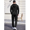 image:imageCOOFANDY Sweatsuits for Men 2 Piece Tracksuit Casual Athletic Jogging Suit Hooded SetBlack