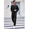 image:imageCOOFANDY Sweatsuits for Men 2 Piece Tracksuit Casual Athletic Jogging Suit Hooded SetBlack