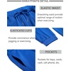 image:imageCOOFANDY Sweatsuits for Men 2 Piece Tracksuit Casual Athletic Jogging Suit Hooded SetBlue