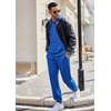 image:imageCOOFANDY Sweatsuits for Men 2 Piece Tracksuit Casual Athletic Jogging Suit Hooded SetBlue