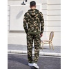 image:imageCOOFANDY Sweatsuits for Men 2 Piece Tracksuit Casual Athletic Jogging Suit Hooded SetCamo