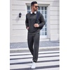 image:imageCOOFANDY Sweatsuits for Men 2 Piece Tracksuit Casual Athletic Jogging Suit Hooded SetDark Grey