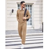 image:imageCOOFANDY Sweatsuits for Men 2 Piece Tracksuit Casual Athletic Jogging Suit Hooded SetKhaki