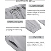 image:imageCOOFANDY Sweatsuits for Men 2 Piece Tracksuit Casual Athletic Jogging Suit Hooded SetLight Grey