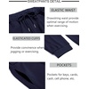 image:imageCOOFANDY Sweatsuits for Men 2 Piece Tracksuit Casual Athletic Jogging Suit Hooded SetNavy Blue