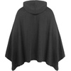 image:imageCOOFANDY Unisex Casual Hooded Poncho Cape Cloak Fashion Coat Hoodie Pullover with PocketDark Grey