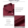image:imageCoofandy Mens CasualWine Red