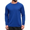 image:imageCOOFANDY Long Sleeve Shirts for Men Moisture Wicking Activewear TShirts Workout Running ShirtsDark Blue