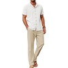 White Shirt/Khaki Pants