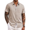 Khaki - Light Brown Plaid