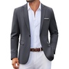 image:imageCOOFANDY Mens Casual Blazer One Button Sport Coats Lightweight Suit JacketDark Grey