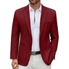 image:imageCOOFANDY Mens Casual Blazer Regular Fit Lightweight Two Button Sport Coat Suit JacketWine Red