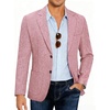 image:imageCOOFANDY Mens Casual Blazer Slim Fit Sport Coat Lightweight Two Button Suit JacketsBrick Red