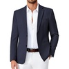 image:imageCOOFANDY Mens Casual Blazer Slim Fit Two Buttons Sport Coat Lightweight Suit JacketNavy Blue