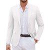 image:imageCOOFANDY Mens Casual Blazer Suit Jackets One Button Sport Coats Lightweight Business Sports JacketsWhite