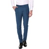 image:imageCOOFANDY Mens Classic Fit Flat Front Dress Pants No Iron Premium Casual Pants Expandable Waist Suit PantsBlue