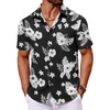 Black - White Floral