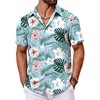 Light Aqua - Tropical Floral