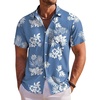 White Flower Blue
