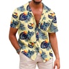 Light Yellow / Navy Blue