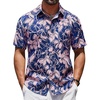 Navy Blue / Pink Floral