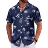 Royal Blue - Palm Tree