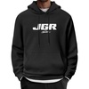 image:imageCOOFANDY Mens Hoodie Long Sleeve Casual Pullover Hooded Sweatshirt Fashion Drawstring Hoodies with PocketRacing Letter
