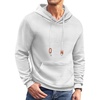 image:imageCOOFANDY Mens Hoodies Sweatshirts Long Sleeve Fashion Waffle Knit Pullover Hoodie with PocketWhite
