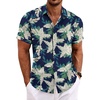 Blue-white Floral