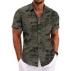 Dark Green Print