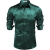 Green Rose Jacquard