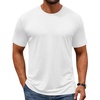 image:imageCOOFANDY Mens TShirts Short Sleeve Crew Neck T Shirts Casual Classic Basic Tee Shirts01white